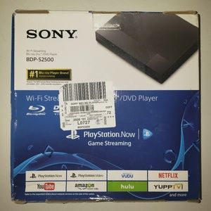 Sony Wi-Fi Streaming Blu-ray Disc/DVD Player PlayS